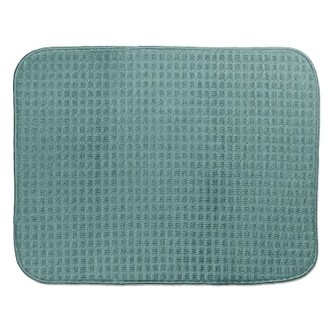 Odkapávací podložka na nádobí RAPIDA 50 x 39 cm tmavě zelená