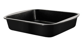 Plech na pečení hluboký s nepřilnavým povrchem hluboký 35x27x6.5cm Black Rose Collection BERLINGERHAUS BH-1433