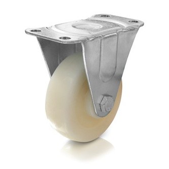 Kolo nylonové bílé 100 mm / 150 kg ERBA ER-33352