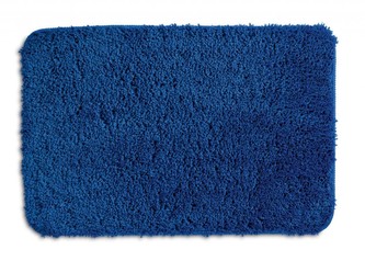 Koupelnová předložka LIVANA 100% polyester 100x60cm modrá KELA KL-20693