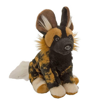 Plyš očka pes hyenovitý