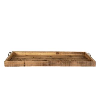 Dřevěný podnos 80*36*8 cm