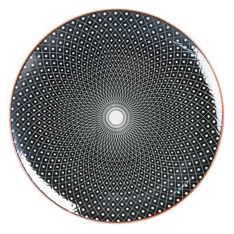 Jídelní talíř BLACK ORNAMENT