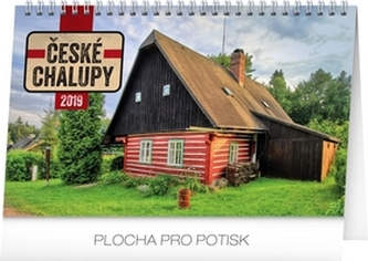 České chalupy 2019, 23,1- stolní kalendář 2019