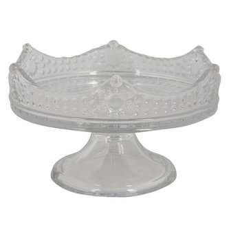 Skleněný talíř na noze