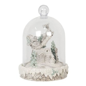 Dekorace pod skleněným poklopem