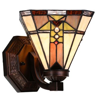 Nástěnná lampa Tiffany