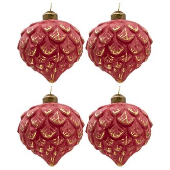 Sada čtyř vánočních ozdob