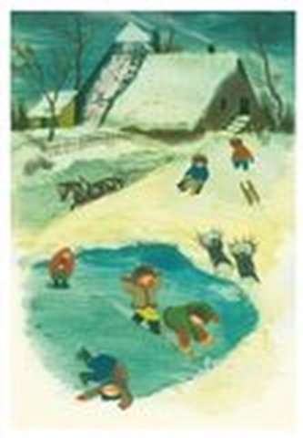 Pohlednice - Zimní hry