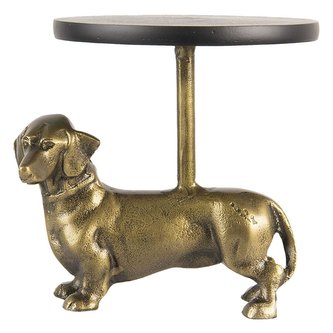 Hliníkový podnos na talíř DACHSHUND 20*20*22 cm