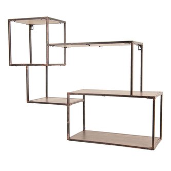 Nástěnná sestava poliček