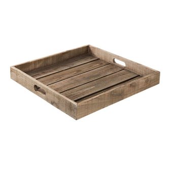 Dřevěný podnos Ø 45*6 cm