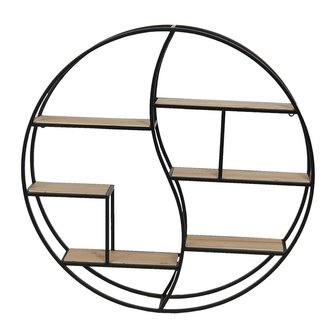 Nástěnná kruhová polička