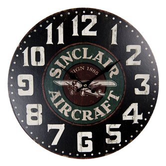 Nástěnné hodiny AIRCRAFT