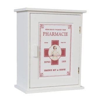 Dřevěná lékárnička