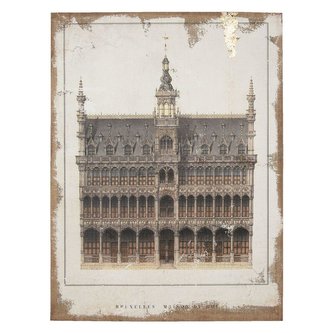 Obraz na plátně BRUXELES MAISON DU ROI