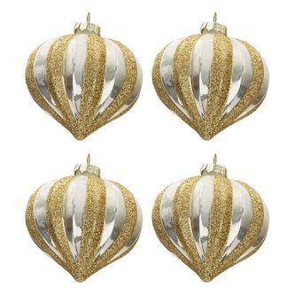 Sada čtyř vánočních ozdob