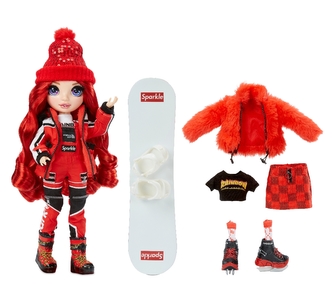Rainbow High Zimní fashion panenka Ruby Anderson