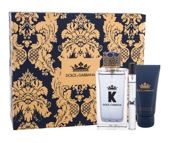 Dolce&Gabbana K toaletní voda 100 ml + balzám po holení 50 ml + toaletní voda 10 ml