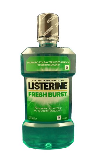 Listerine Freshburst ústní voda 500ml - PL