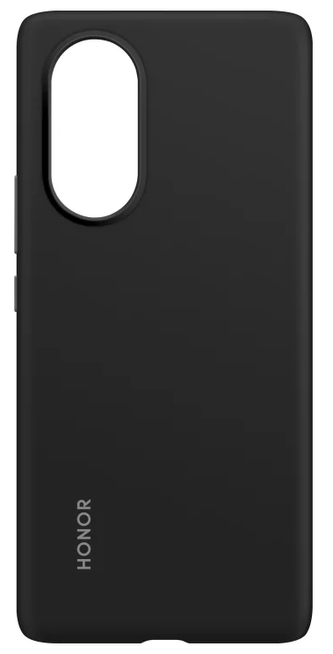 Honor 50 Silicone Rubber Case, Black