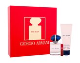Giorgio Armani My Way parfémovaná voda 50 ml + tělové mléko 75 ml + rtěnka Lip Maestro 1,5 ml 206