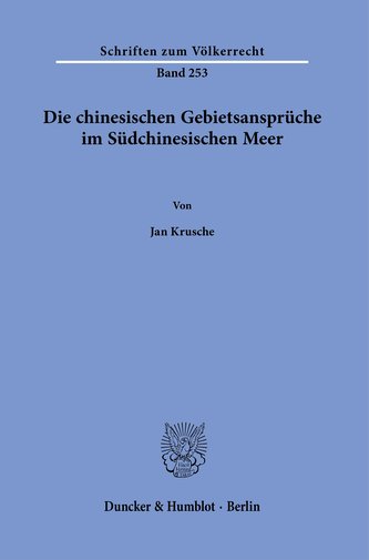 Die chinesischen Gebietsansprüche im Südchinesischen Meer.