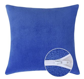 Povláček MIKRO jednobarevný - UNI modrá - 40x40 cm