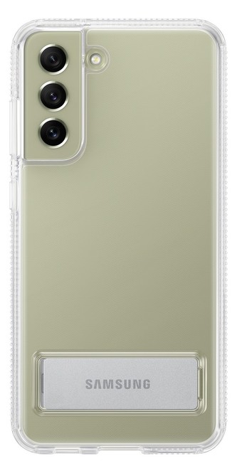 Samsung EF-JG990CT Standing Cover S21 FE, Clear