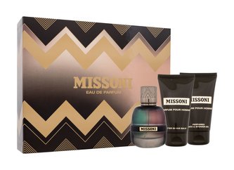 Missoni Parfum Pour Homme parfémovaná voda 50 ml + balzám po holení 50 ml + sprchový gel 50 ml