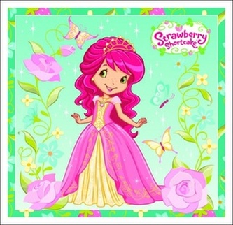 Strawberry Shortcake - omalovánka