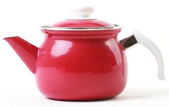 Čajník smalt 12 cm/1 l Elegant Bordo
