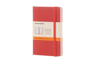 Moleskine: Zápisník tvrdý linkovaný oranžový S