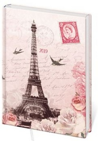 Diář 2019 A5 LYRA týdenní Paris