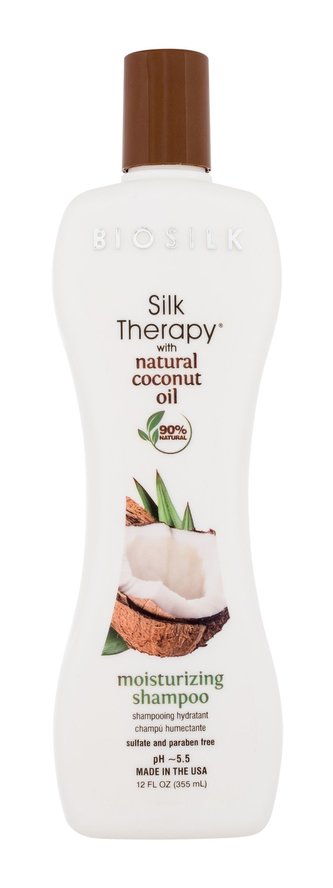 Farouk Systems Biosilk Silk Therapy Šampon Coconut Oil 355 ml pro ženy