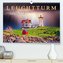 Leuchtturm Gewitter (Premium, hochwertiger DIN A2 Wandkalender 2022, Kunstdruck in Hochglanz)
