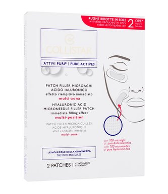 Collistar Pure Actives Pleťová maska Hyaluronic Acid Filler Patch 2 ks pro ženy