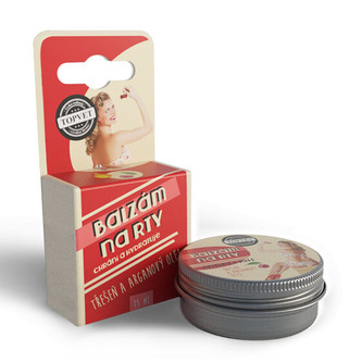 Topvet Balzám na rty TŘEŠEŇ A ARGANOVÝ OLEJ 15 ml