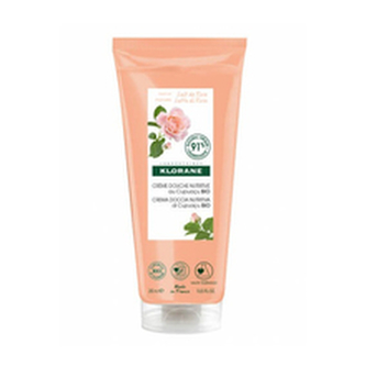 Klorane Vyživující sprchový gel Bio Růžové mléko (Nourishing Shower Gel) Objem 200 ml woman