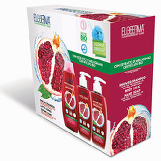 Eloderma Dárková sada tělové a vlasové péče Pomegranate woman