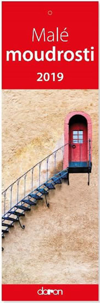 Kalendář záložkový 2019 - Malé moudrosti