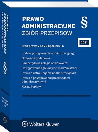 Prawo administracyjne Zbiór przepisów