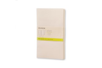 Moleskine: Volant zápisníky čisté bílé L