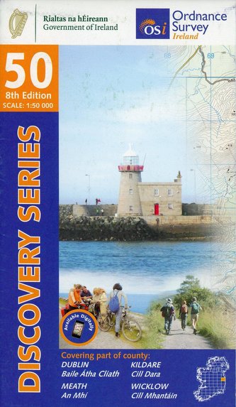 Ordnance Survey Irland Blatt 50 1:50 000