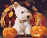 Malování podle čísel - ŠTĚNĚ S DÝNĚMI - 80x100 cm, bez rámu a bez vypnutí plátna