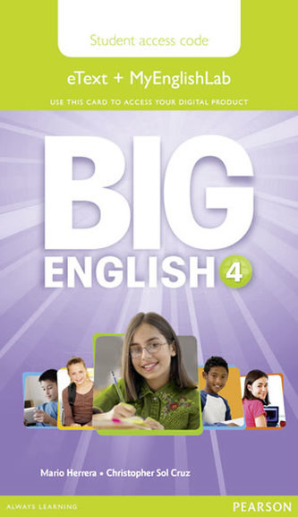 Big English 4 Pupil´s eText and MEL Access Code