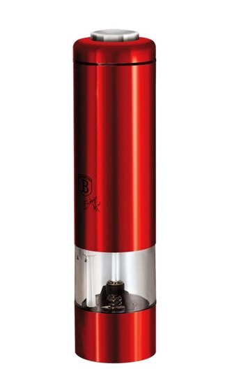 Mlýnek na pepř a sůl elektrický Burgundy Metallic Line BERLINGERHAUS BH-1907