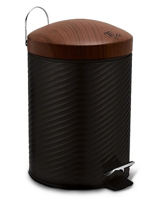 Koš odpadkový nerez 5 l Ebony Line Rosewood BERLINGERHAUS BH-6448