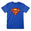 Pánské tričko DC Comics: Superman Shiels (XL) modré bavlna