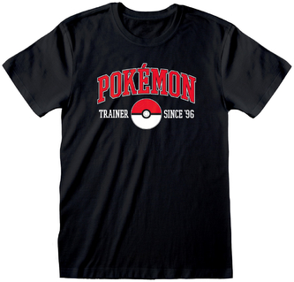 Pánské tričko Pokémon: Since 96 (L) černá bavlna